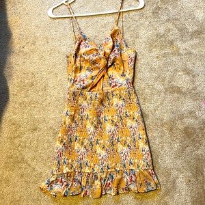 Sabo skirt Floral cutout dress